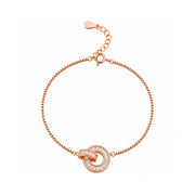 Rose Gold Orbit Bracelet