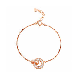 Rose Gold Orbit Bracelet