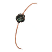 Midnight Bloom Rose Bracelet
