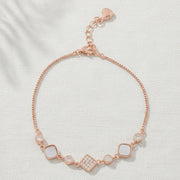 Rose Gold Mosaic Bracelet