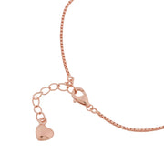 Rose Gold Solitaire Crystal & Mother-of-Pearl Bracelet