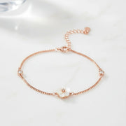 Rose Gold Blossom Bracelet