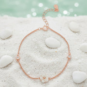 Rose Gold Blossom Bracelet
