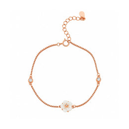 Rose Gold Blossom Bracelet