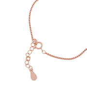 Rose Gold Plated Sterling Silver Blossom Bracelet