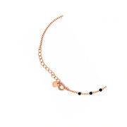 Pink Halo Charm Bracelet