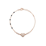 Celestial Heart Bead Bracelet