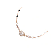 Celestial Heart Bead Bracelet