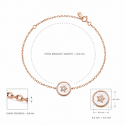 Celestial Pearl Star Bracelet