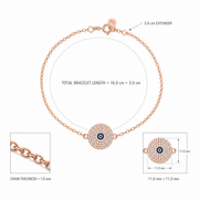 Celestial Evil Eye Bracelet