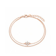 Rose Gold Blossom Spark Bracelet