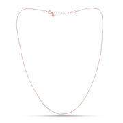 Rose Gold Box Chain Necklace