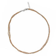 Radiant Layered Snake Chain