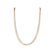 Radiant Layered Snake Chain