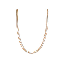 Radiant Layered Snake Chain