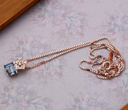 Azure Radiance 925 Silver Pendant Necklace