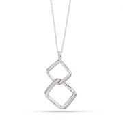 Celestial Linked Square Necklace