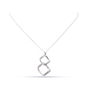 Celestial Linked Square Necklace