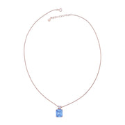 Blue Aura Crystal Necklace