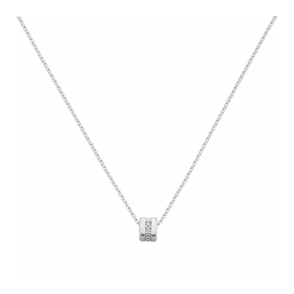 Luna Spark Solitaire Necklace