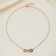 Infinity Heart Spark Necklace