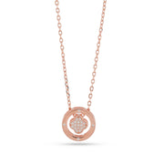 Rose Gold Clover Necklace