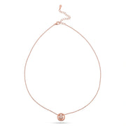 Rose Gold Clover Necklace