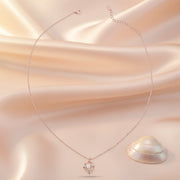 Pearl Heart Glow Necklace