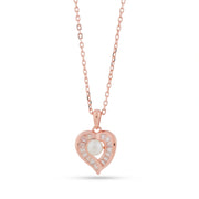 Pearl Heart Glow Necklace