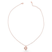 Pearl Heart Glow Necklace