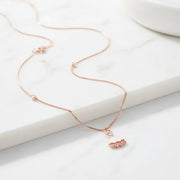 Blush Ballet Charm Necklace