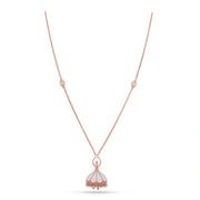 Blush Ballet Charm Necklace