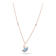 Azure Ballet Charm Necklace
