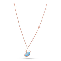 Azure Ballet Charm Necklace