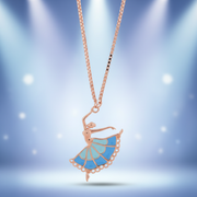 Prima Ballerina 925 Sterling Silver Necklace Jewellery