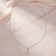 Rose Celestial Charm Necklace