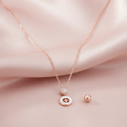 Rose Celestial Charm Necklace