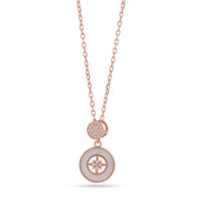 Rose Celestial Charm Necklace