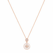 Rose Celestial Charm Necklace