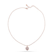 Radiant Crystal Heart Pendant