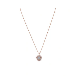 Radiant Crystal Heart Pendant