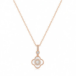 Luna Clover Spark Necklace