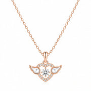 Angel Heart Spark Necklace