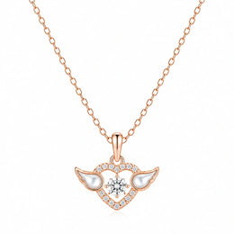 Angel Heart Spark Necklace