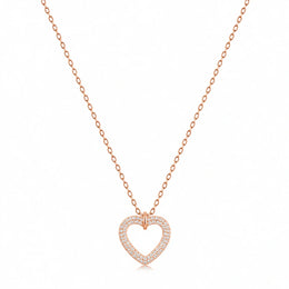 Rose Heart Spark Necklace