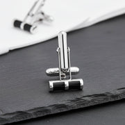 Midnight Barrel Cufflinks