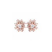 Roseburst Crystal Stud Earrings