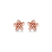 Rose Blossom Crystal Earrings