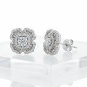 Radiant Floral Spark Studs