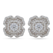 925 Silver Starlight Bloom Stud Earrings | Floral Cluster